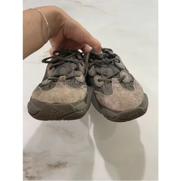 adidas YEEZY 500 Earth Tone Sneakers - Picture 4 of 7